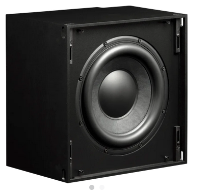 2 InCeiling Bronze/10 Sub with RackAmp 300 (two 8-ohm woofer enclosures)