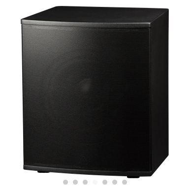 InRoom Mini Sub with RackAmp 300 (4-ohm woofer enclosure painted finish)