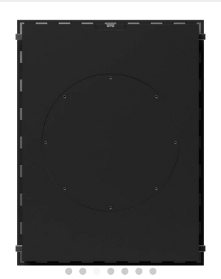InWall Slim 8IN Passive Subwoofer - 4Ohm