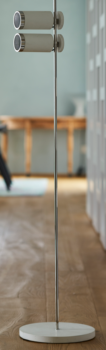 ICARUS MULTISTAND_Metal parts in SATIN-finished (brushed) 304 Steel