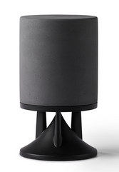 SMALL_CYLINDER_400_4 Small Cylinders in Concrete (in no.2 PAIR-PACK boxes)+ 1 Mezzo 602A Powersoft amplifier