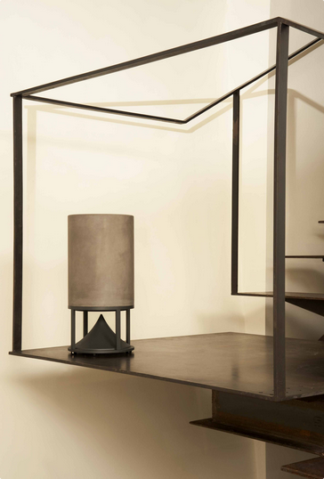 MEDIUM_CYLINDER_450_SATIN (brushed) 316L Steel base