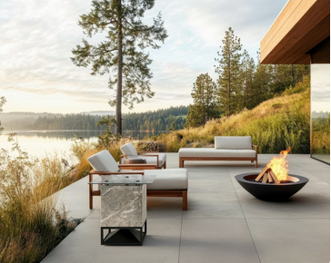 Cube400 Table_SATIN(brushed) Steel 316L base and deflector