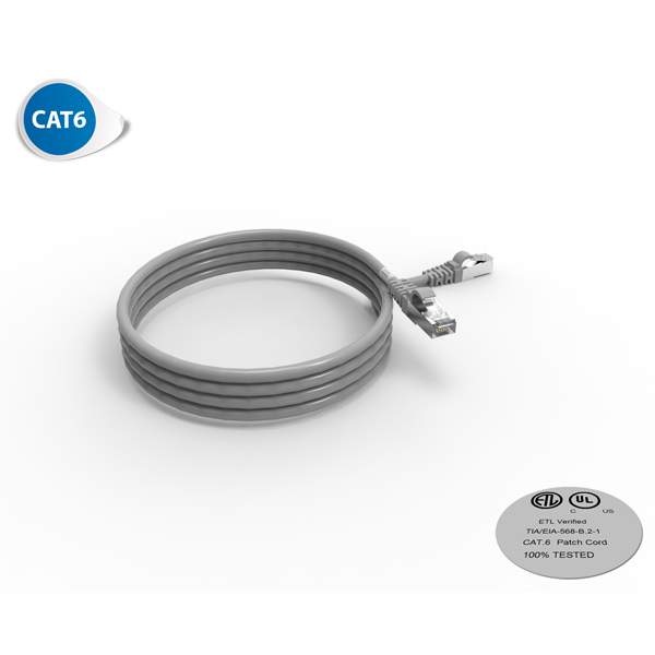 [SOC-2035] Cable RJ45 CAT6 2M (Gris)