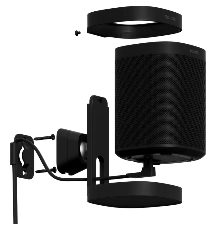 Sonos Mount pour One et Play:1 -Noir - 600066