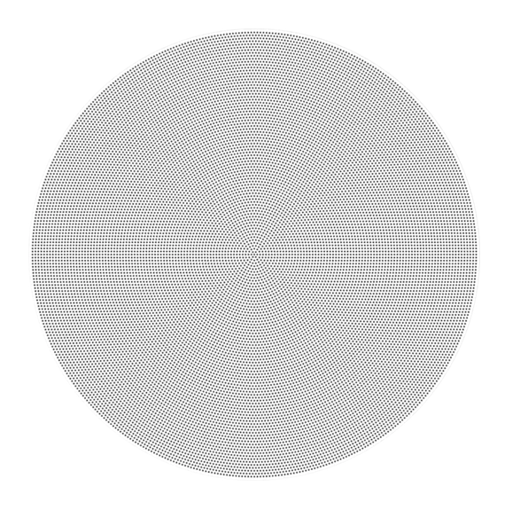 Grille de remplacement 6&quot; Round In-Ceiling - 600161