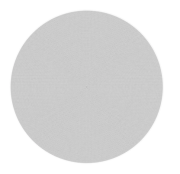 Grille de remplacement 6" Round In-Ceiling - 600161