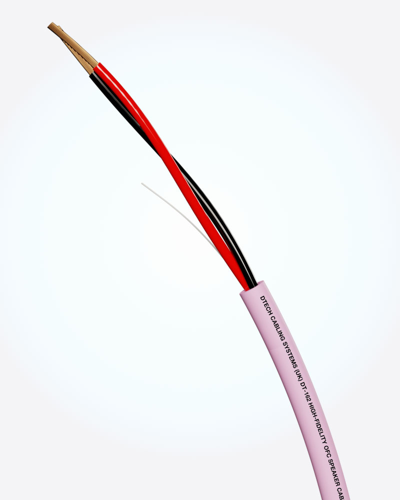 DTC 16/2 AWG SPEAKER CABLE Pink