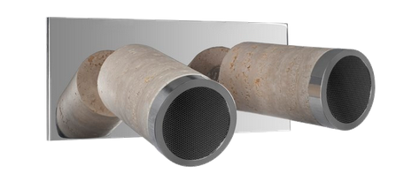 ICARUS MULTIWALL Metal parts in POLISHED 304 Steel