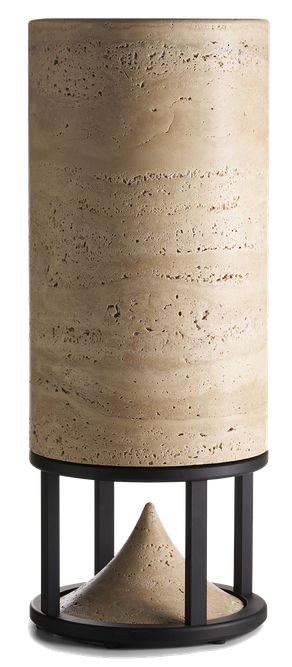 BIG CYLINDER 680 POLISHED 316L Steel base (excluding deflector)