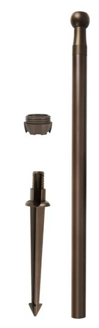 Triad Replacement Kit GA GA4 (Qty-1; 18” Pipe, Collet Nut, &amp; Stake)
