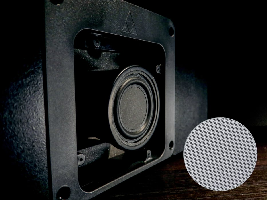 IC DS4/9 FR W/Round Frameless Grill