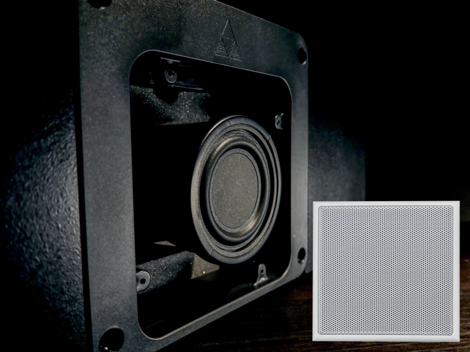 IC DS4/9 FR W/Square Micro Frame Grill