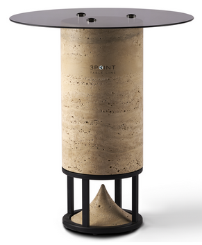 [ARS-TABCYL-POL] Big Cylinder Table_POLISHED 316L Steel base
(excluding deflector