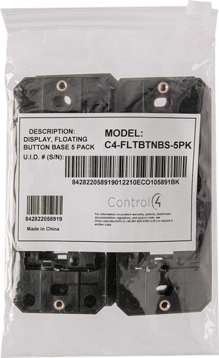 [C4-FLTBTNBS-5PK] C4-FLTBTNBS-5PK