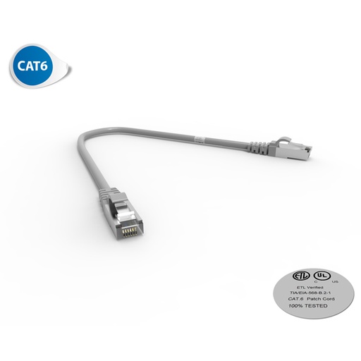 Cable RJ45 CAT6A 0.3M